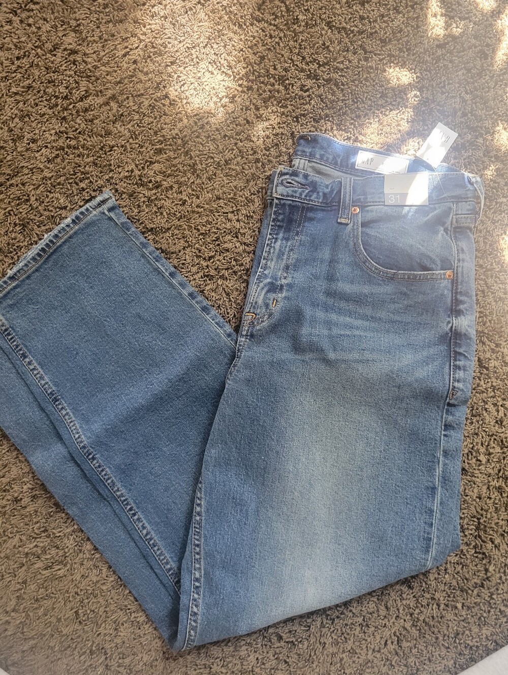 $80 GAP JEANS Tall 31/12 TALL